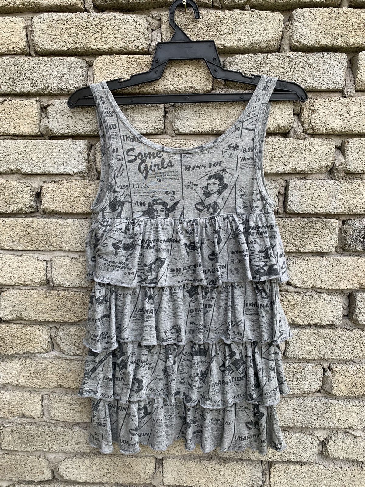 Hysteric Glamour × The Rolling Stones Hysteric Glamour x The Rolling Stone Mini Dress Layered Size XXS / US 00 / IT 34 - 5 Thumbnail