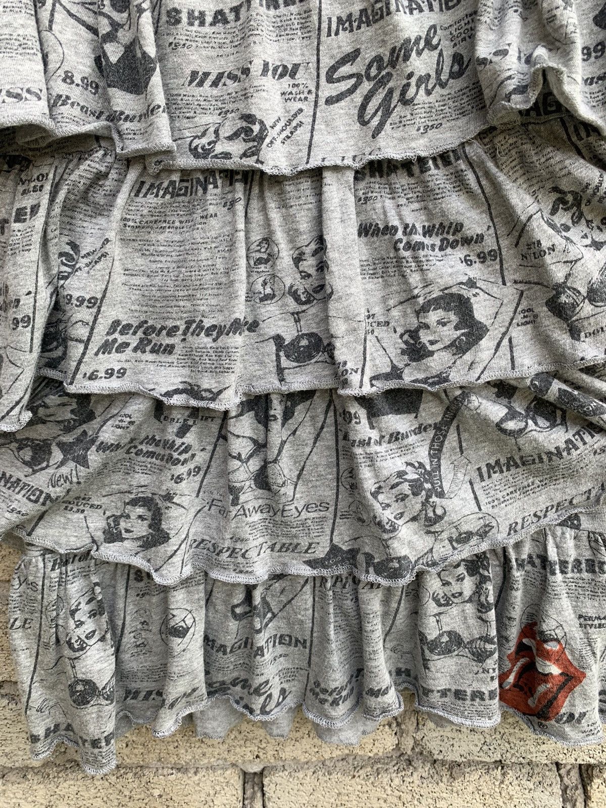 Hysteric Glamour × The Rolling Stones Hysteric Glamour x The Rolling Stone Mini Dress Layered Size XXS / US 00 / IT 34 - 13 Thumbnail