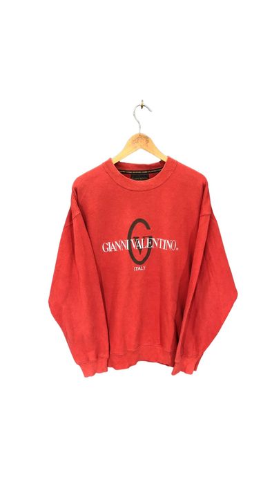 Valentino Vintage Gianni Valentino Big Logo Sweatshirt XL #4-221