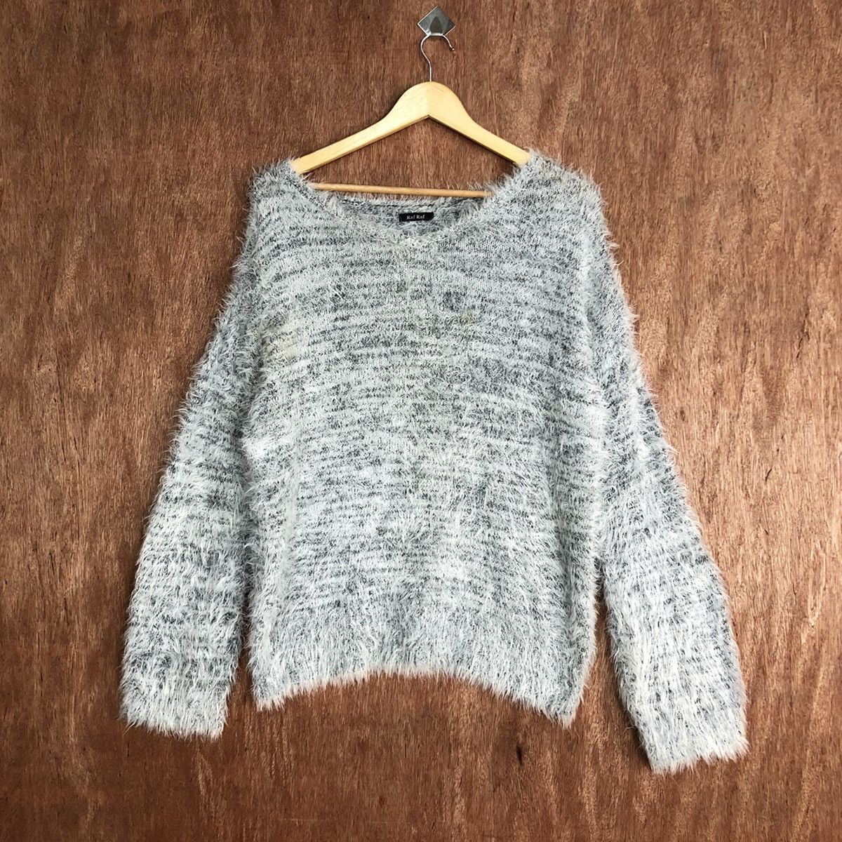 Raf Raf Mohair Shag SHaggy Knitwear #0429