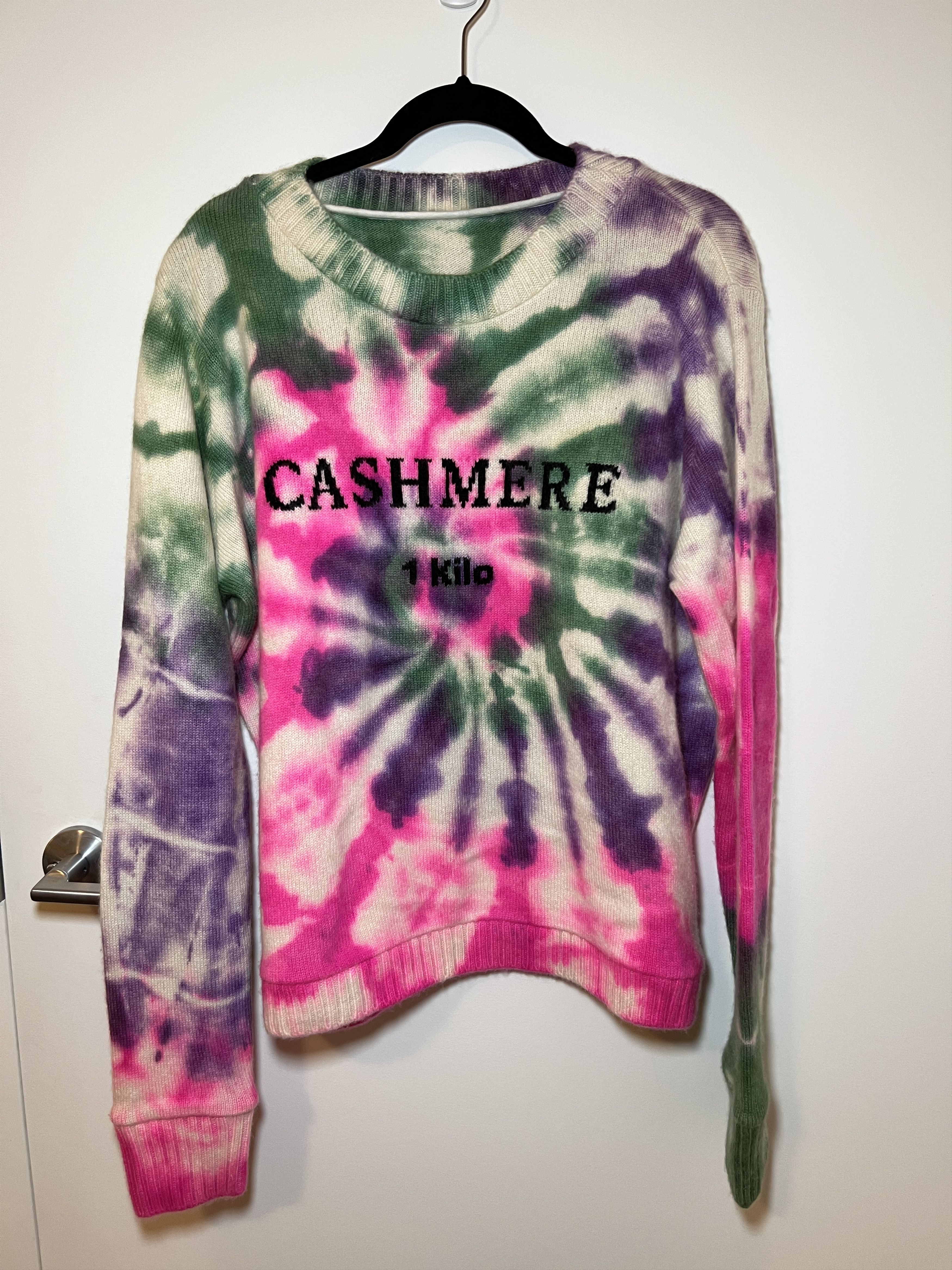 TES Cashmere Tie Dye Sweater
