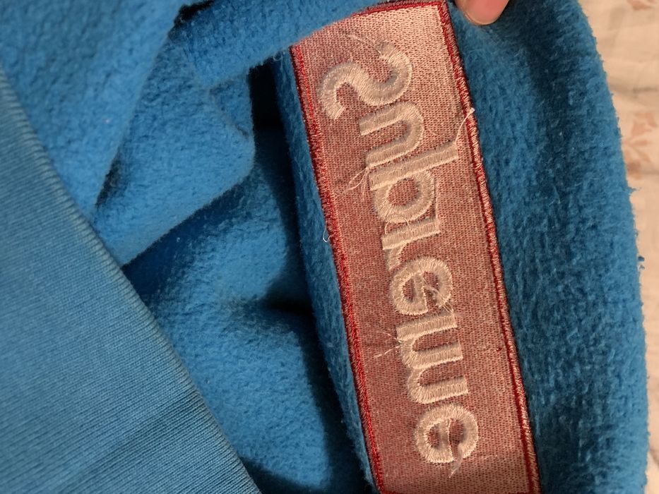 Supreme 2009 Box Logo Teal Red Hoodie - Blue Sweatshirts & Hoodies,  Clothing - WSPME53104