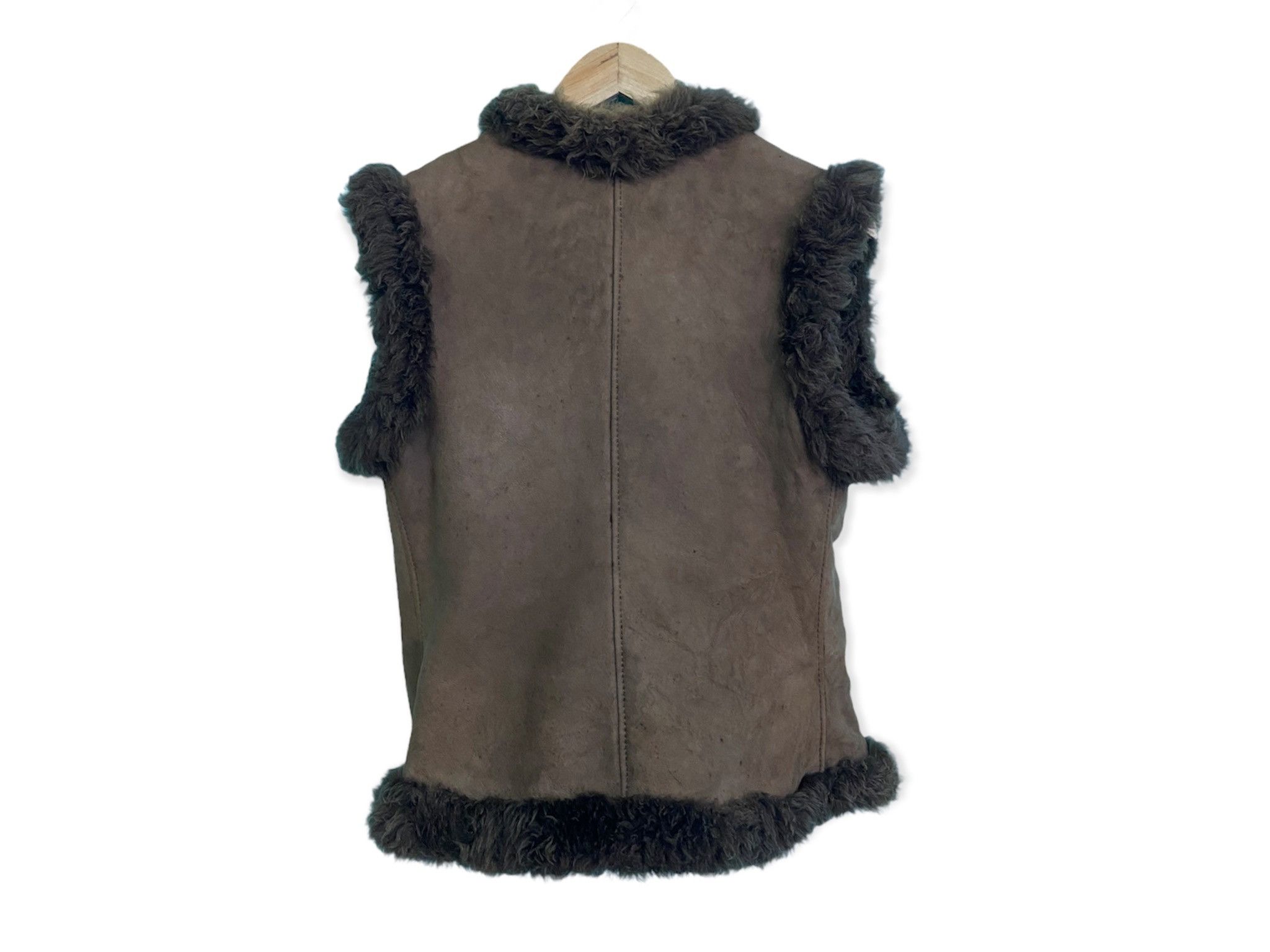 Vintage Vintage loewe leather fur vest Size US S / EU 44-46 / 1 - 4 Thumbnail