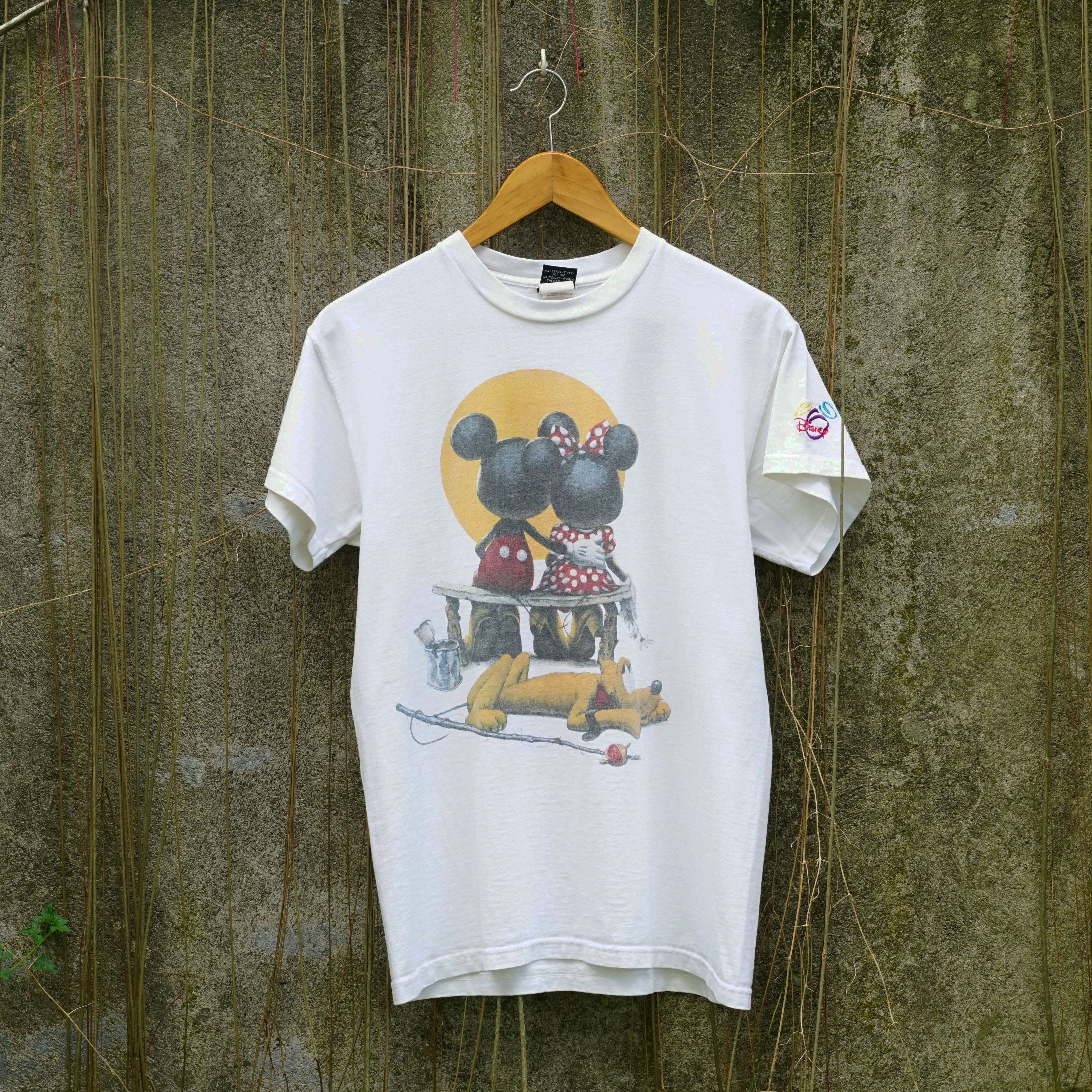 Norman  rockwell  disney Tシャツ Vintageプリント付近シミ