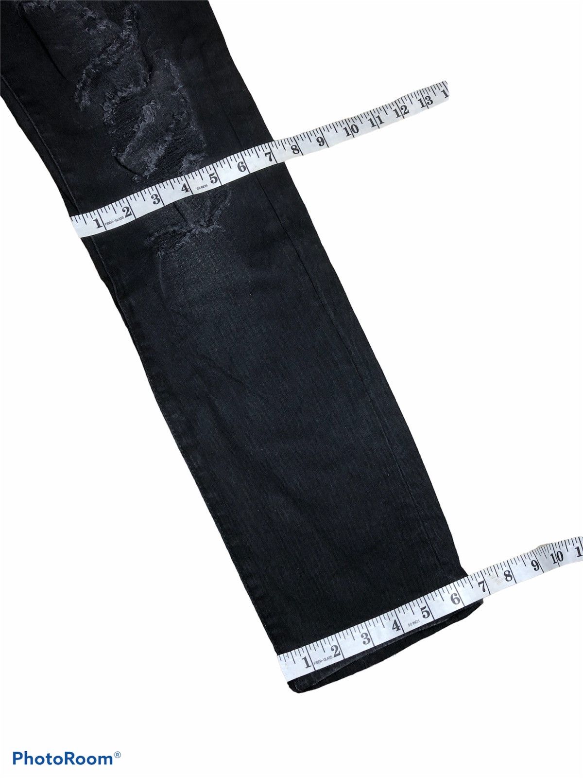 SLIM⚡️⚡️STRECTHABLE LOW WAIST DISTRESSED DENIM BY &DENIM