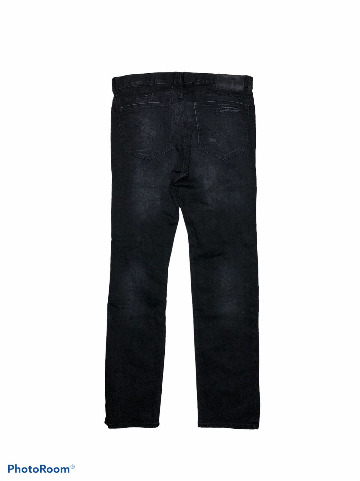 SLIM⚡️⚡️STRECTHABLE LOW WAIST DISTRESSED DENIM BY &DENIM