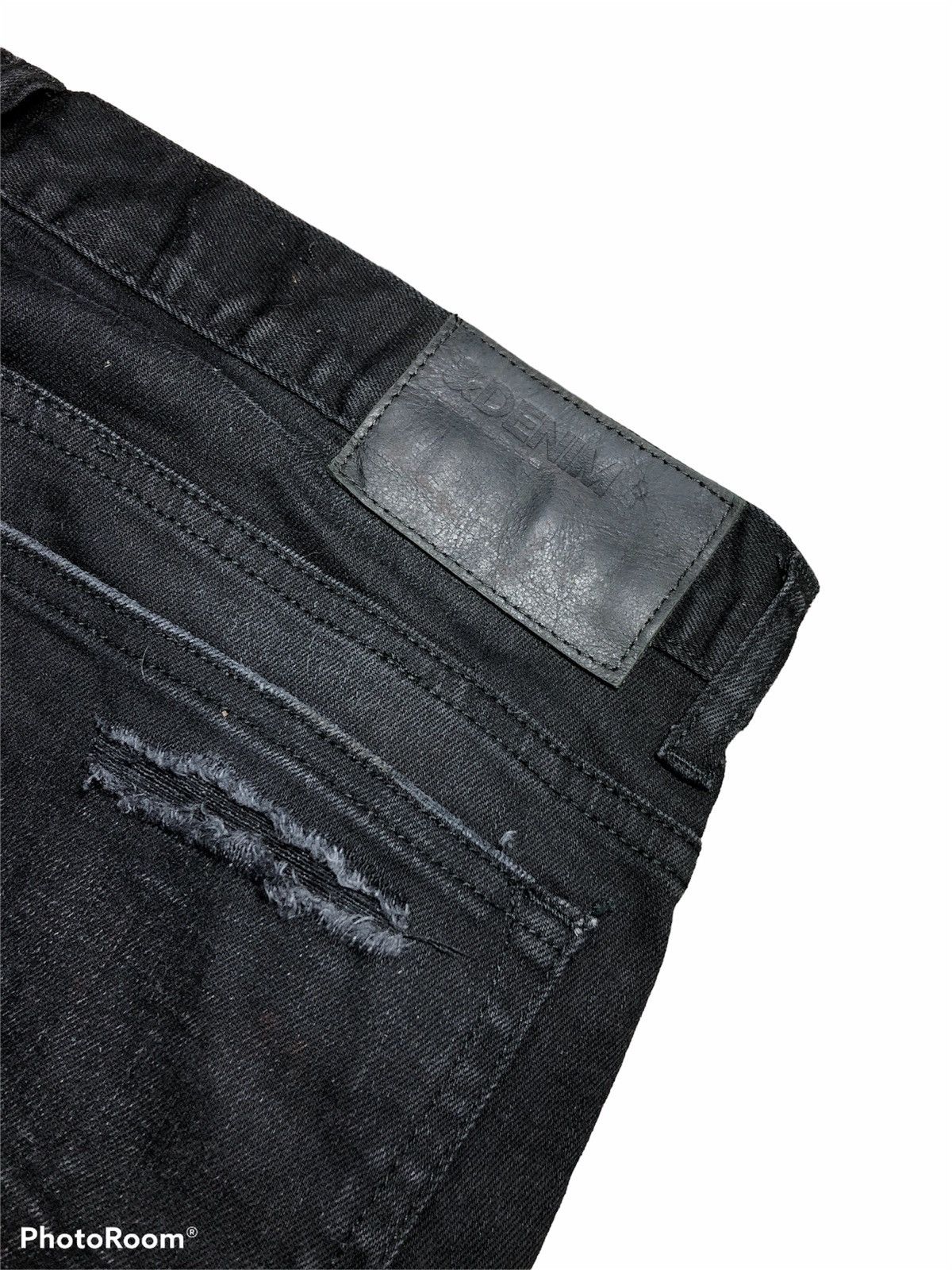 SLIM⚡️⚡️STRECTHABLE LOW WAIST DISTRESSED DENIM BY &DENIM