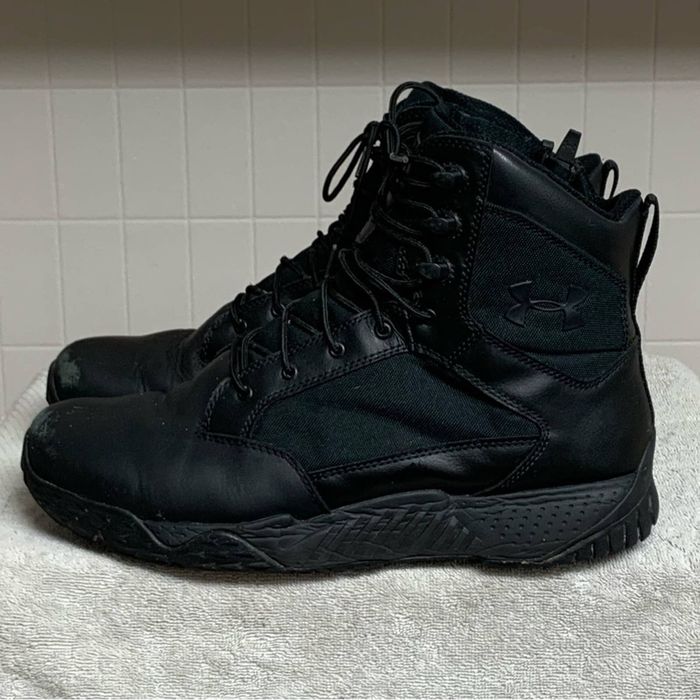 Under Armour Tactical Side Zip Black Boot