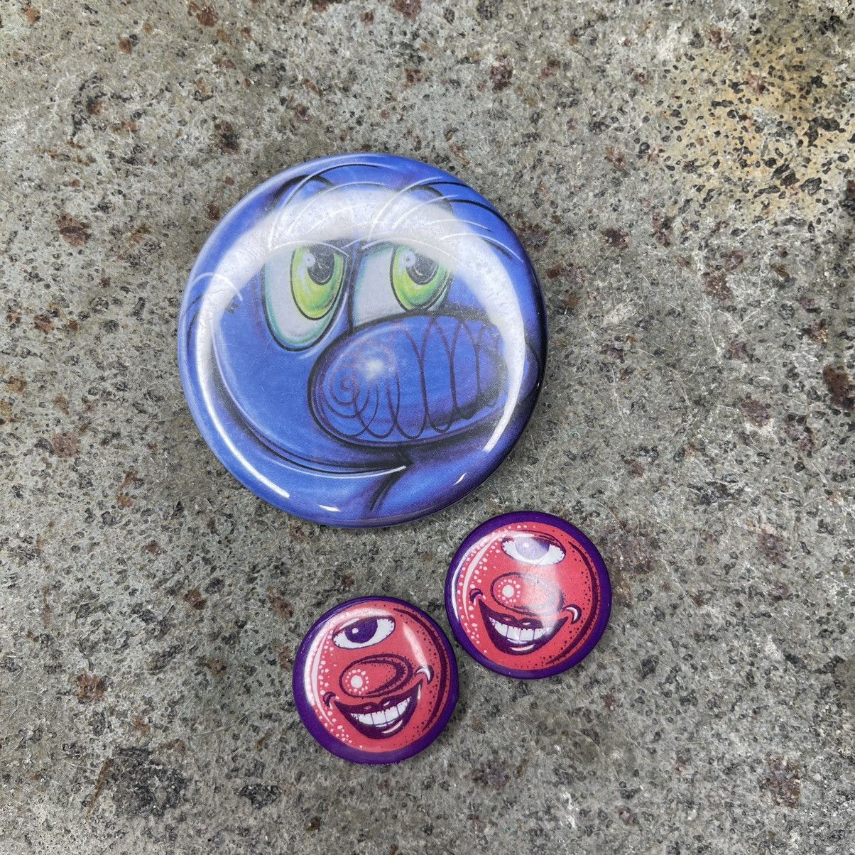 Vintage Kenny Scharf buttons | Grailed