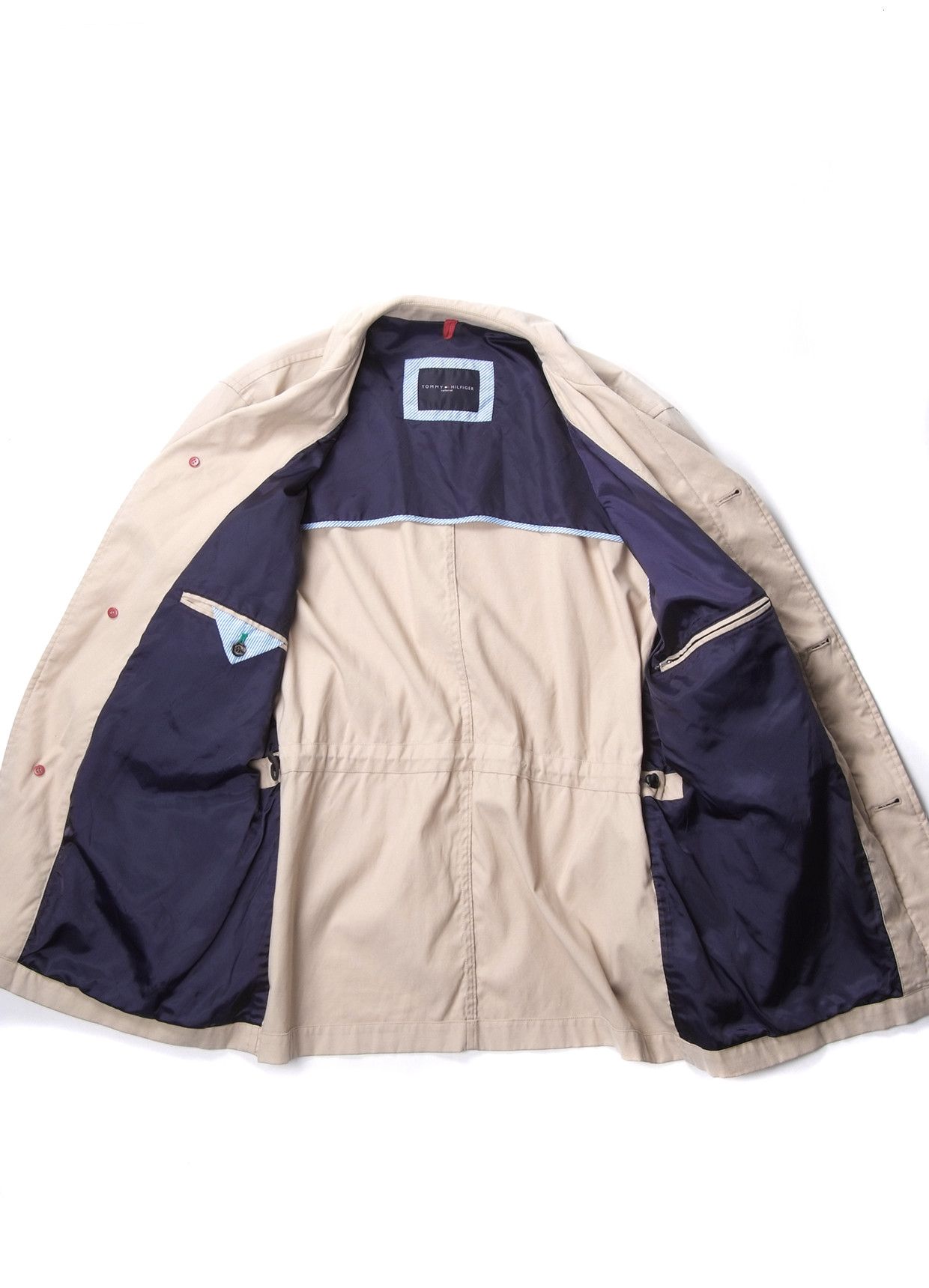 Tommy Hilfiger Tommy Hilfiger Beige Tailored Waterproof Trench Coat Size US M / EU 48-50 / 2 - 5 Thumbnail