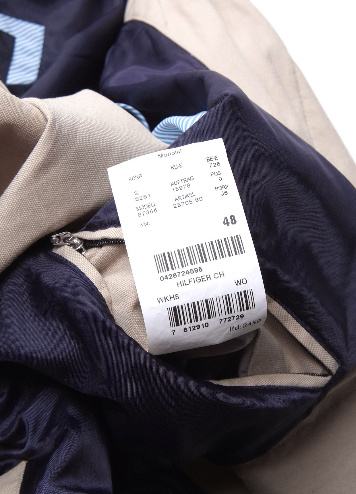 Tommy Hilfiger Tommy Hilfiger Beige Tailored Waterproof Trench Coat Size US M / EU 48-50 / 2 - 6 Thumbnail