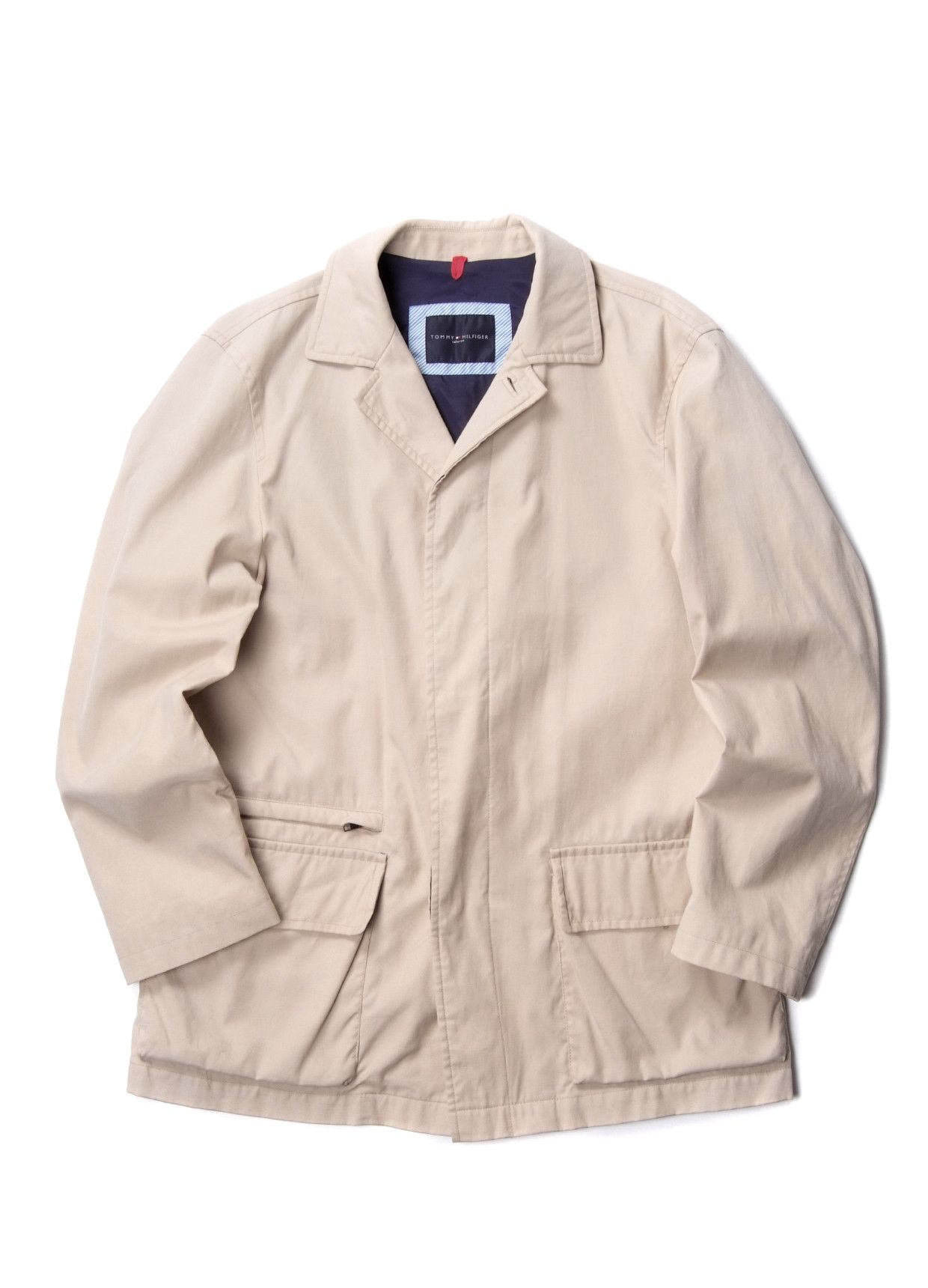 Tommy Hilfiger Tommy Hilfiger Beige Tailored Waterproof Trench Coat Size US M / EU 48-50 / 2 - 1 Thumbnail