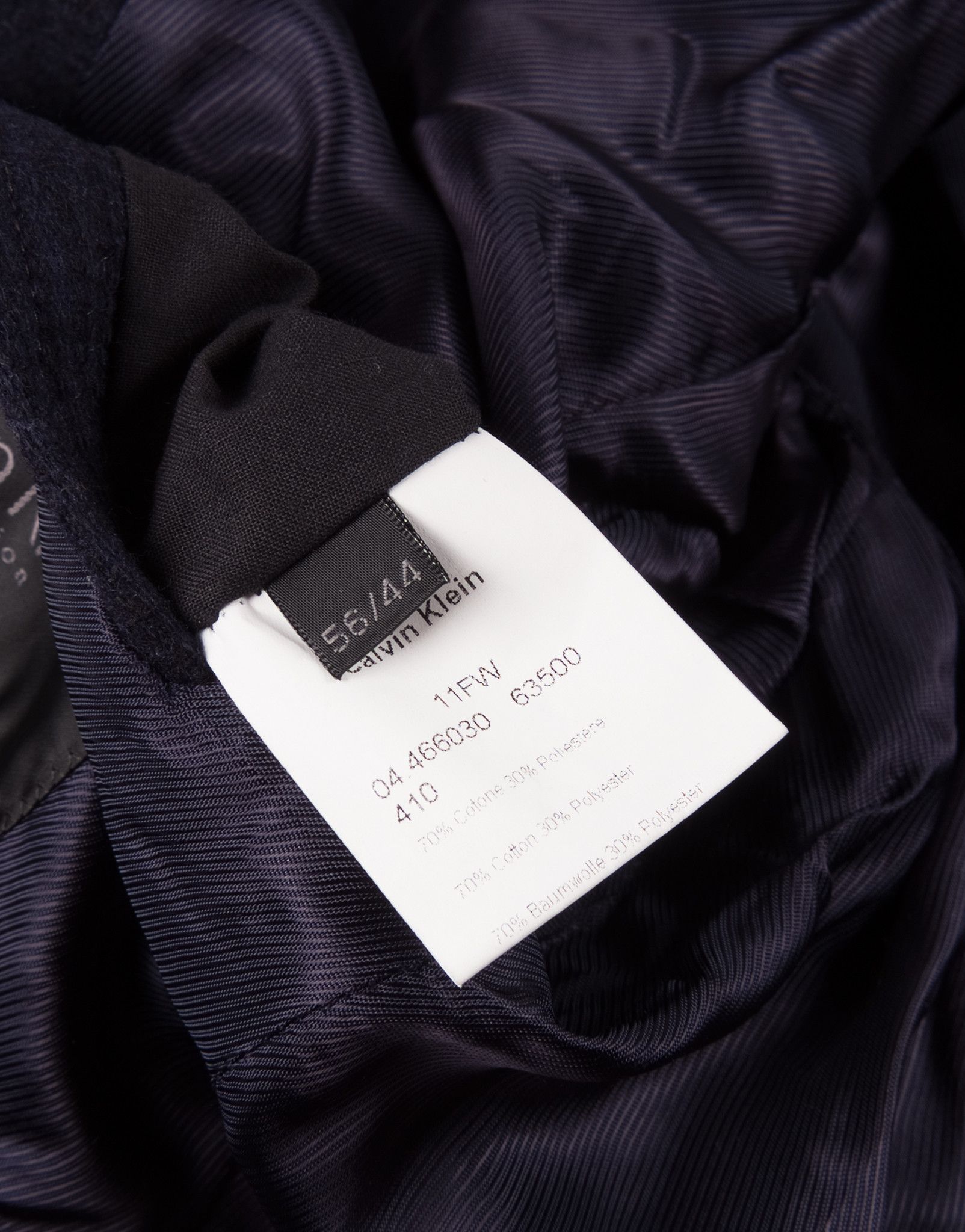 Calvin Klein NWOT Calvin Klein Blue Long Overcoat XL Size US XL / EU 56 / 4 - 13 Thumbnail