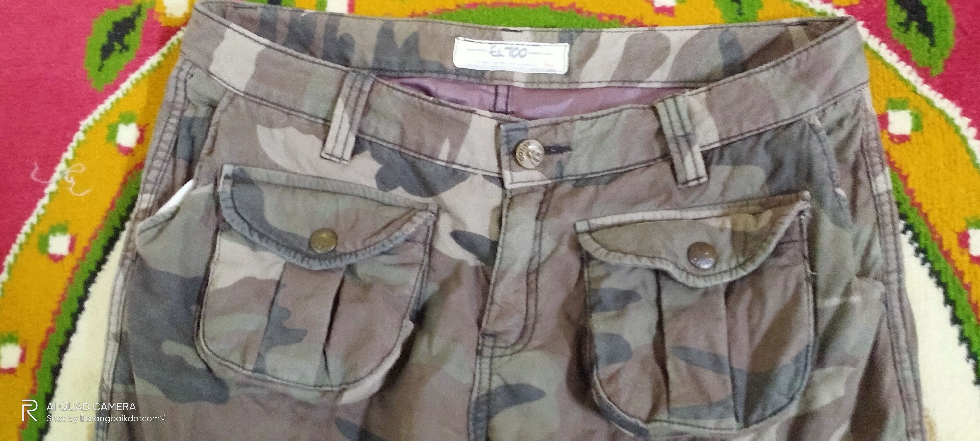 Other EL Too camouflage multi pocket cargo pants Size US 32 / EU 48 - 4 Thumbnail