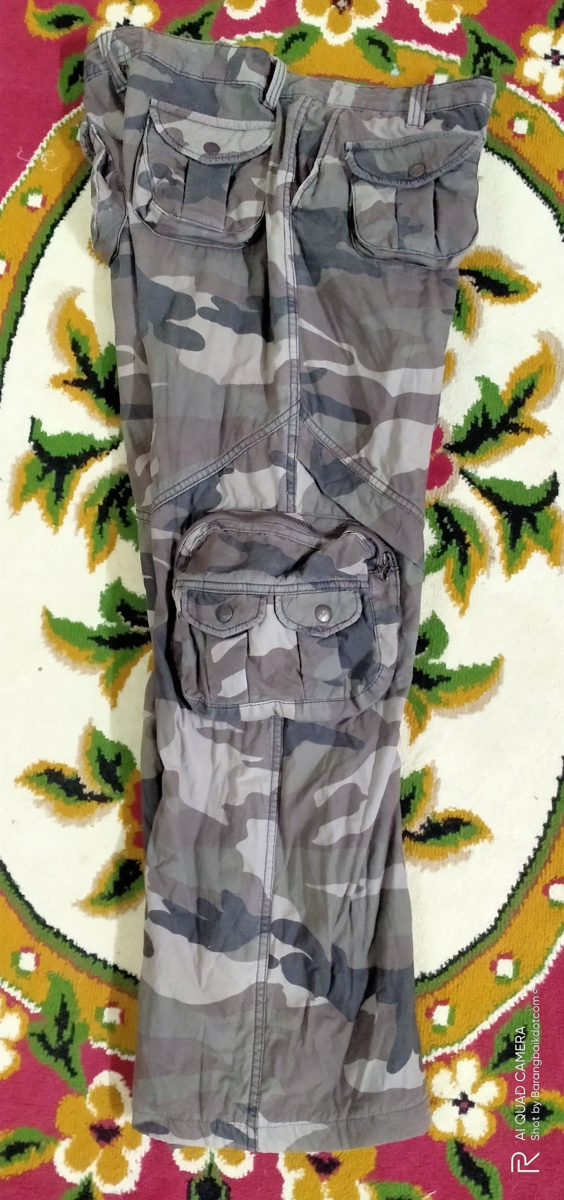 Other EL Too camouflage multi pocket cargo pants Size US 32 / EU 48 - 3 Thumbnail