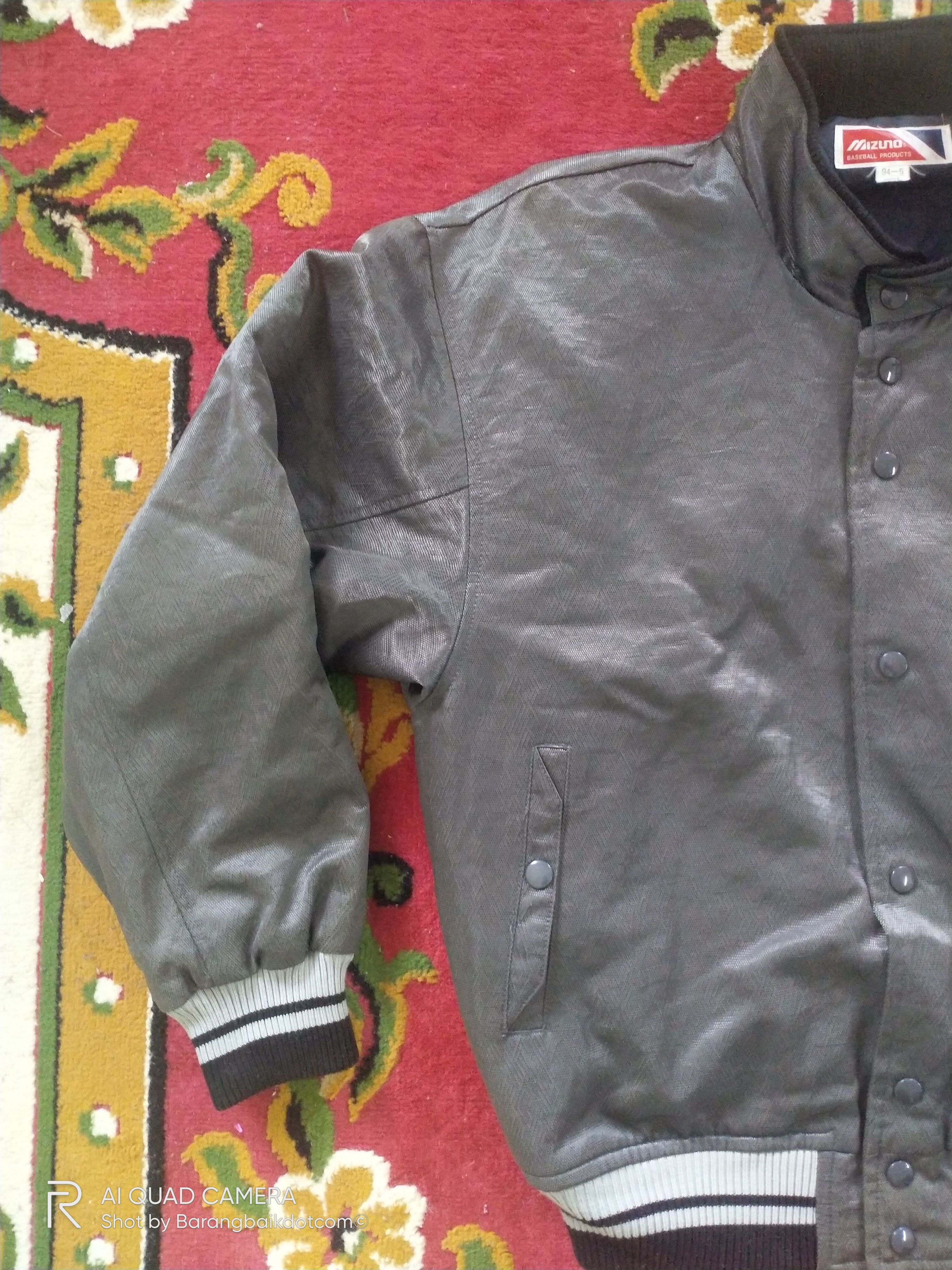 Japanese Brand Vintage 90s Mizuno baseball snap button coach jacket Size US XL / EU 56 / 4 - 2 Thumbnail