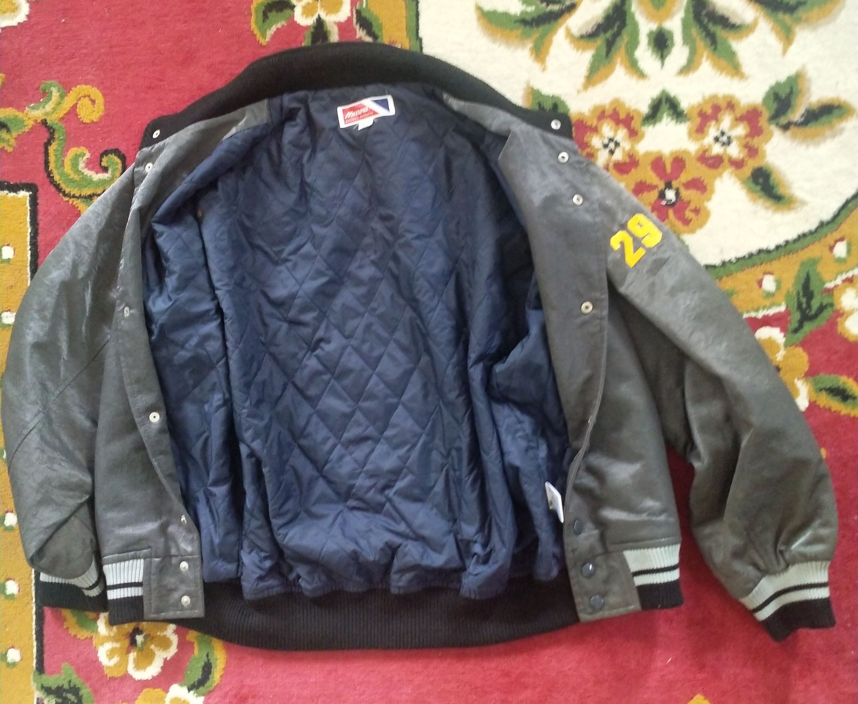 Japanese Brand Vintage 90s Mizuno baseball snap button coach jacket Size US XL / EU 56 / 4 - 10 Thumbnail