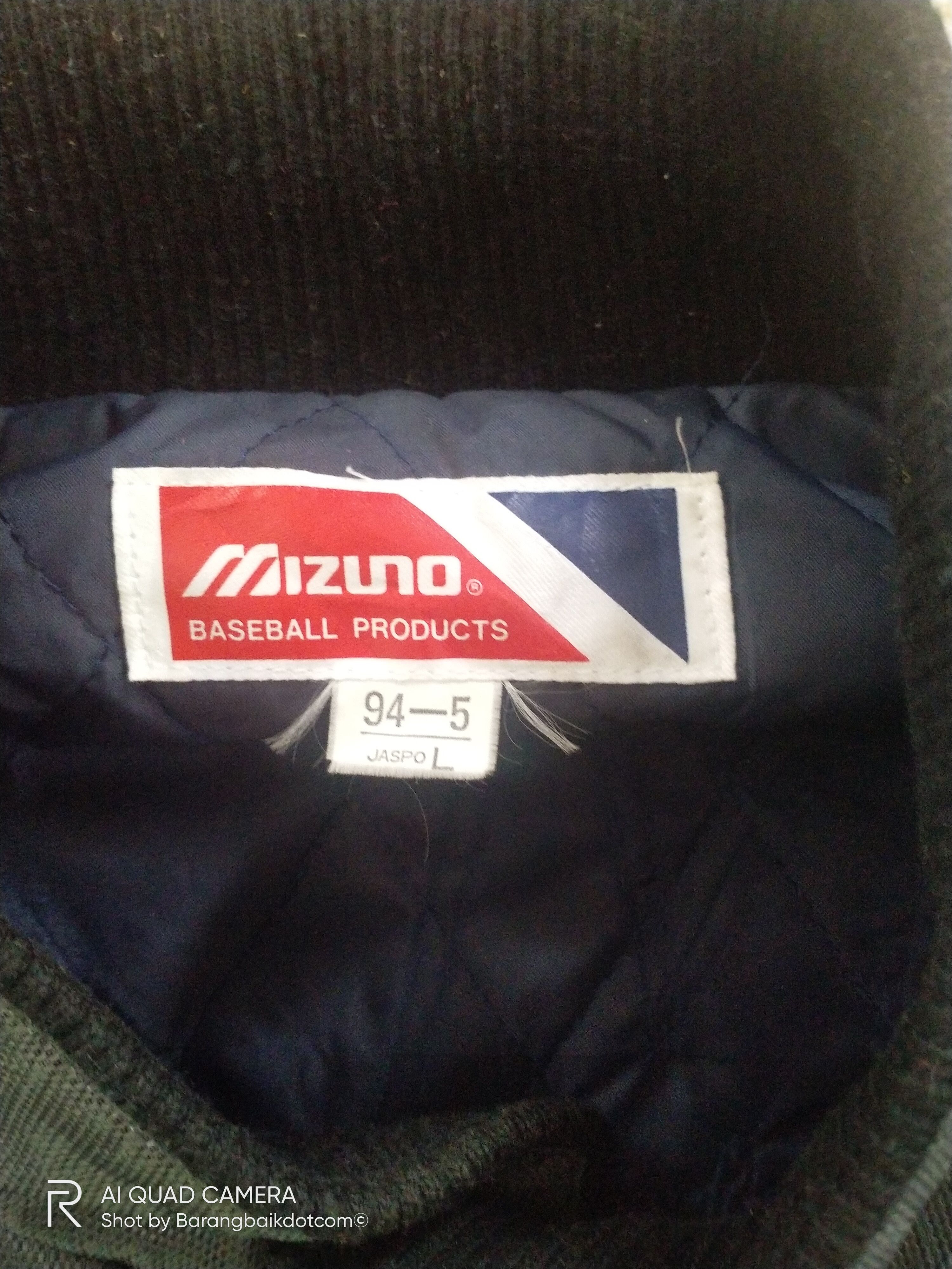 Japanese Brand Vintage 90s Mizuno baseball snap button coach jacket Size US XL / EU 56 / 4 - 11 Thumbnail