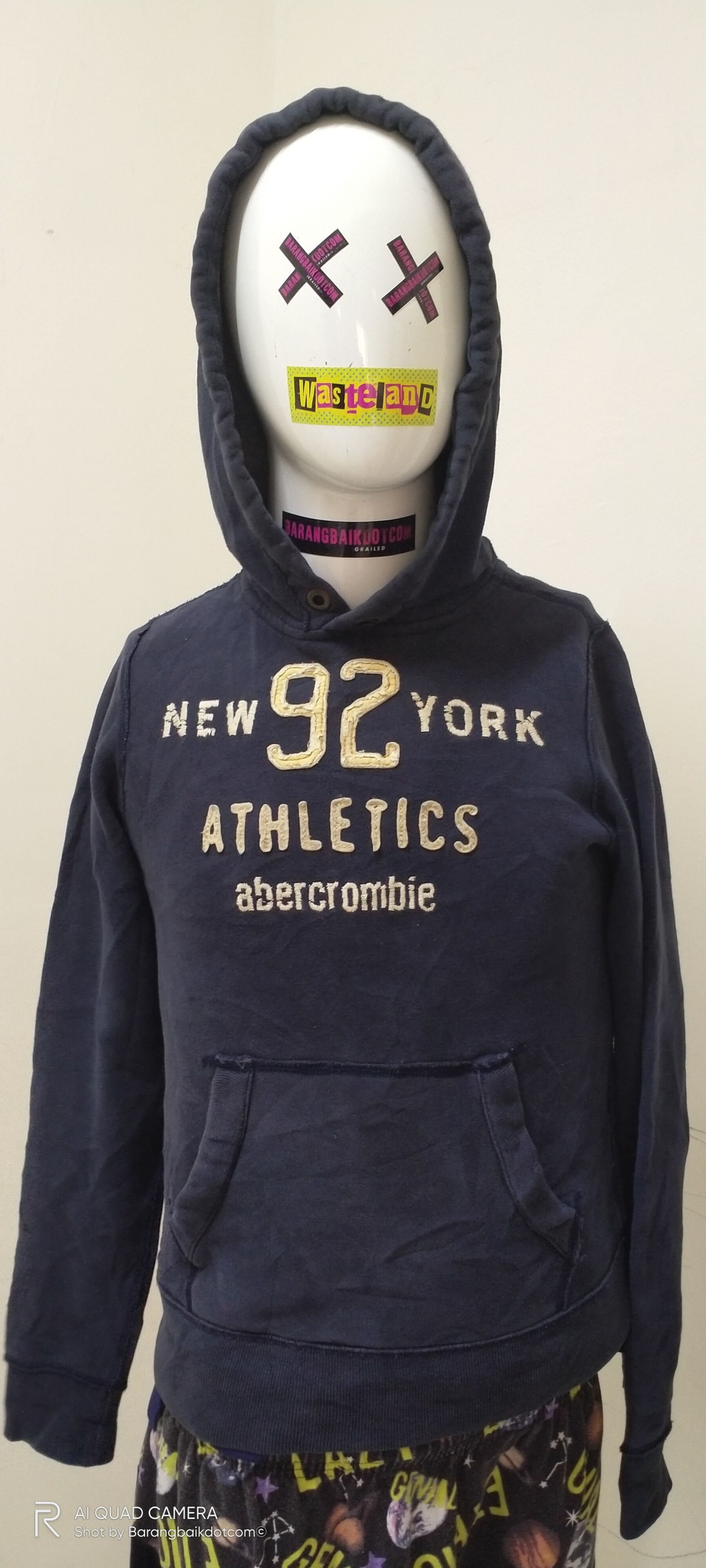 Abercrombie & Fitch New York embroidery spell out hoodies