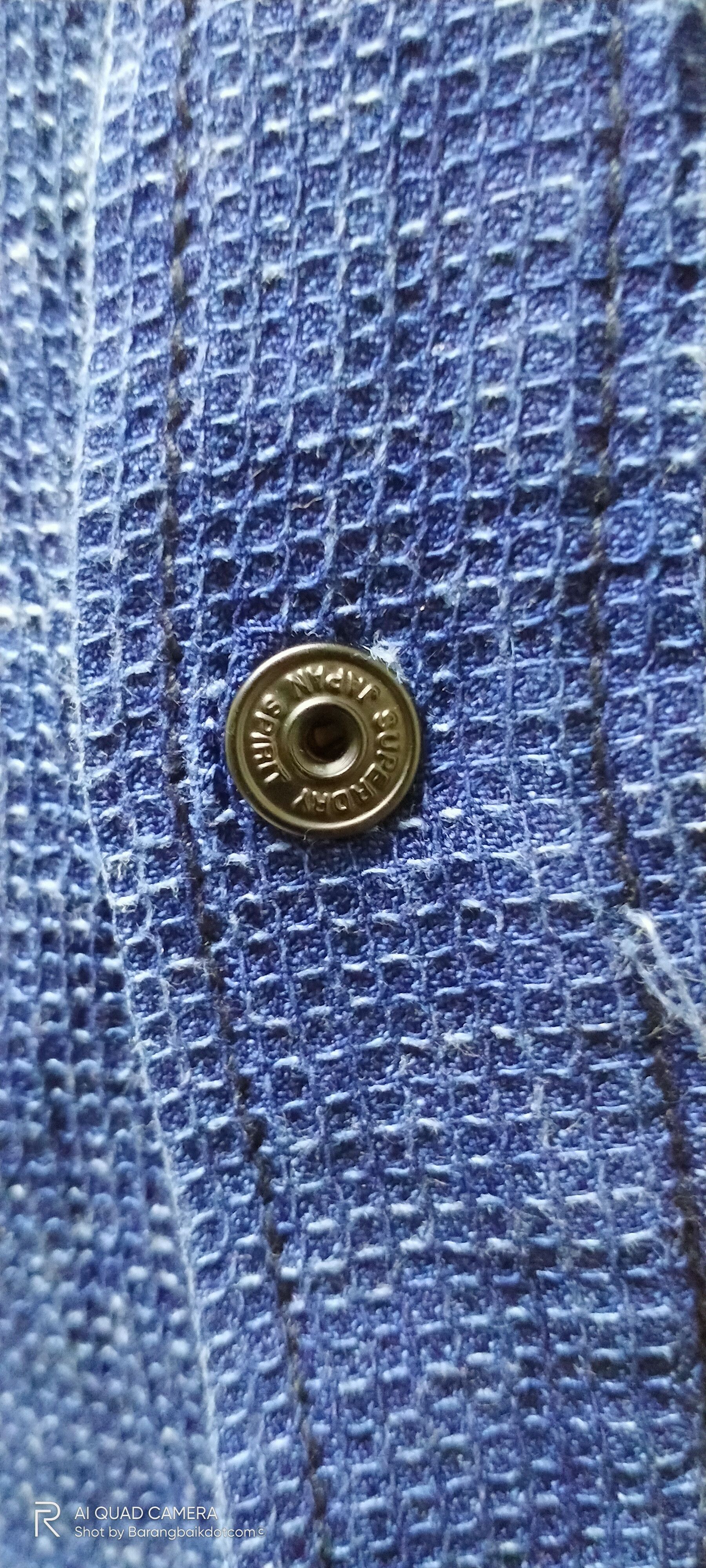 Japanese Brand × Superdry Superdry blue denim l/s button up shirt Size US L / EU 52-54 / 3 - 10 Thumbnail