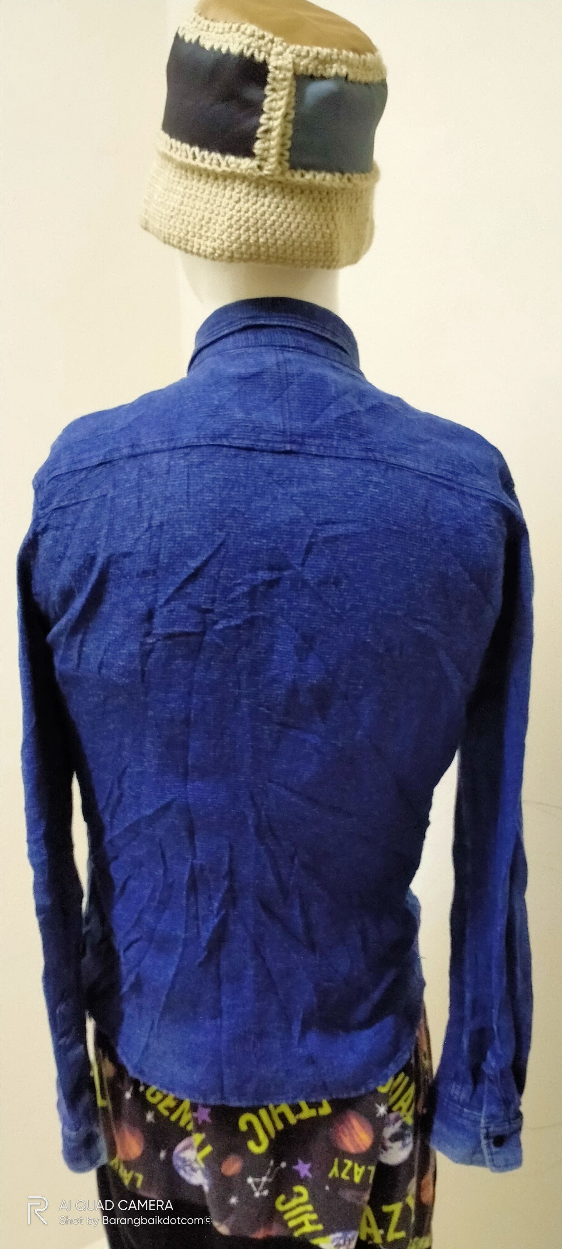 Japanese Brand × Superdry Superdry blue denim l/s button up shirt Size US L / EU 52-54 / 3 - 6 Thumbnail