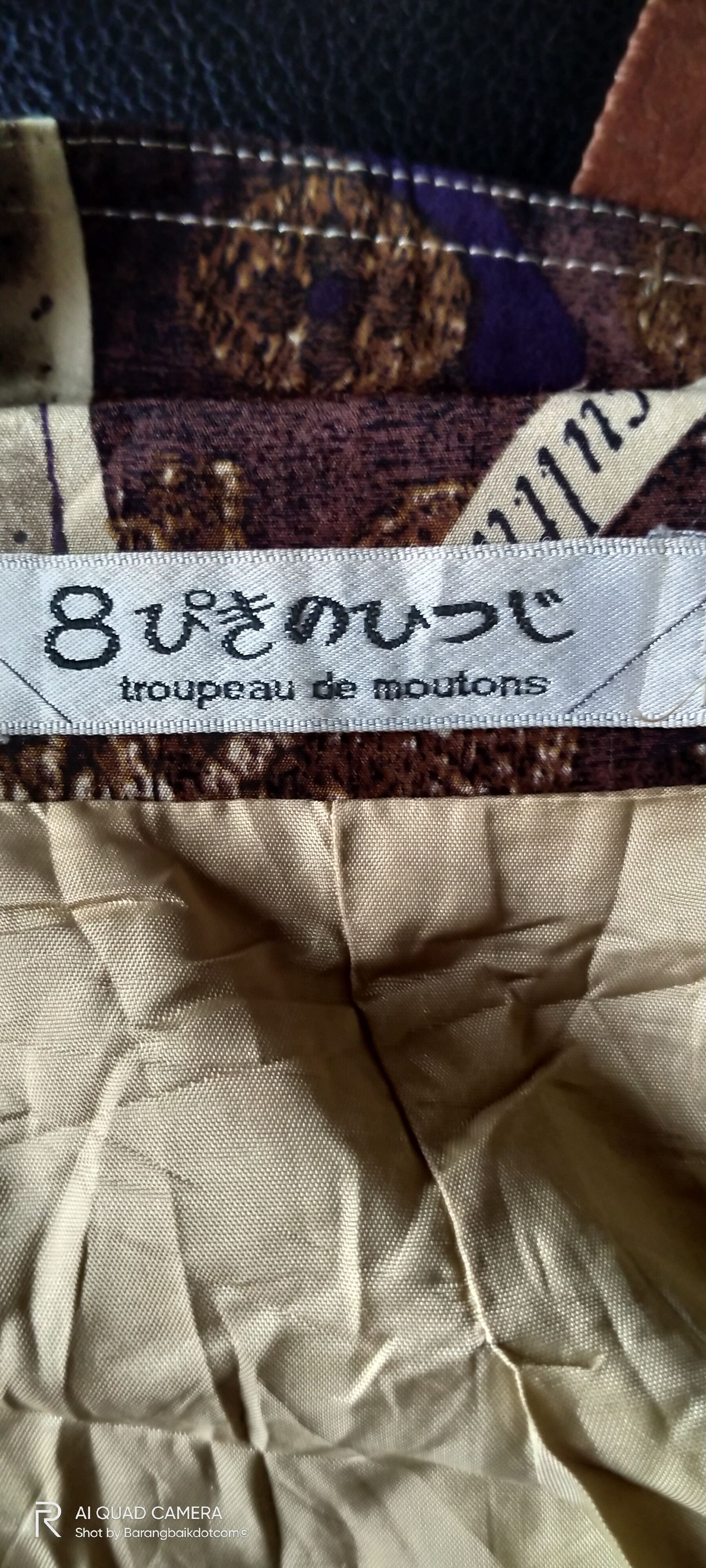 Japanese Brand × Vintage Abstract Environmental wording fullprint button jacket Size US XL / EU 56 / 4 - 7 Thumbnail