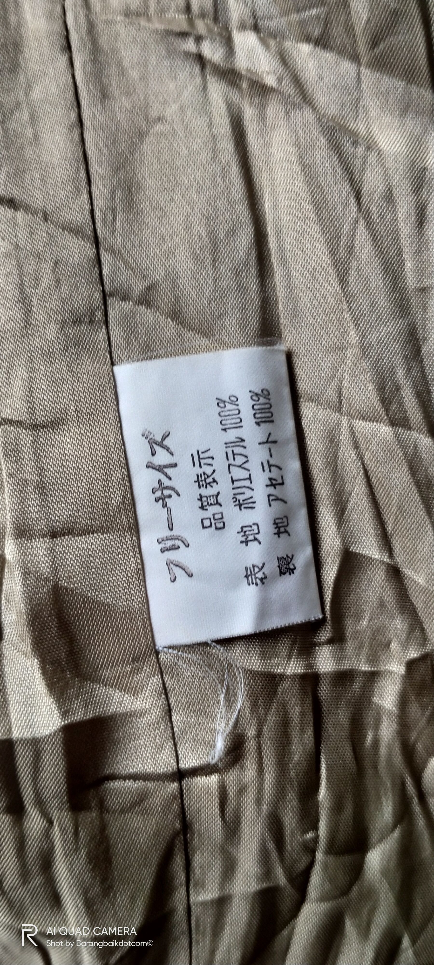 Japanese Brand × Vintage Abstract Environmental wording fullprint button jacket Size US XL / EU 56 / 4 - 8 Thumbnail