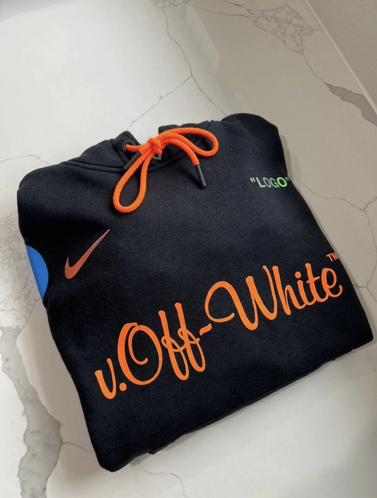 Nike × Off-White Nike off white NRG mercurial hoodie Size US L / EU 52-54 / 3 - 3 Thumbnail