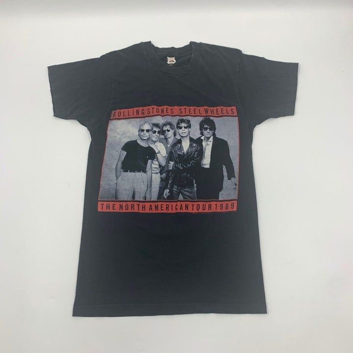 1989 Rolling Stones Steel Wheels Tour T-Shirt