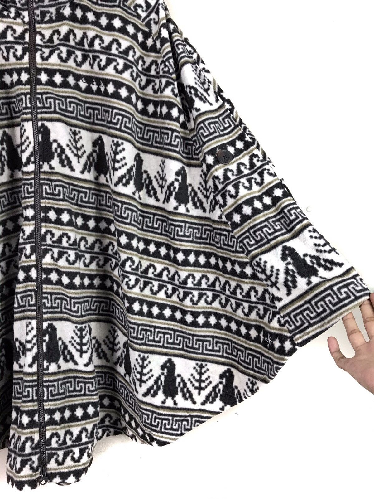 Columbia COLUMBIA FLEECE WINTER CLOAKS CAPE JACKET Size US L / EU 52-54 / 3 - 6 Thumbnail