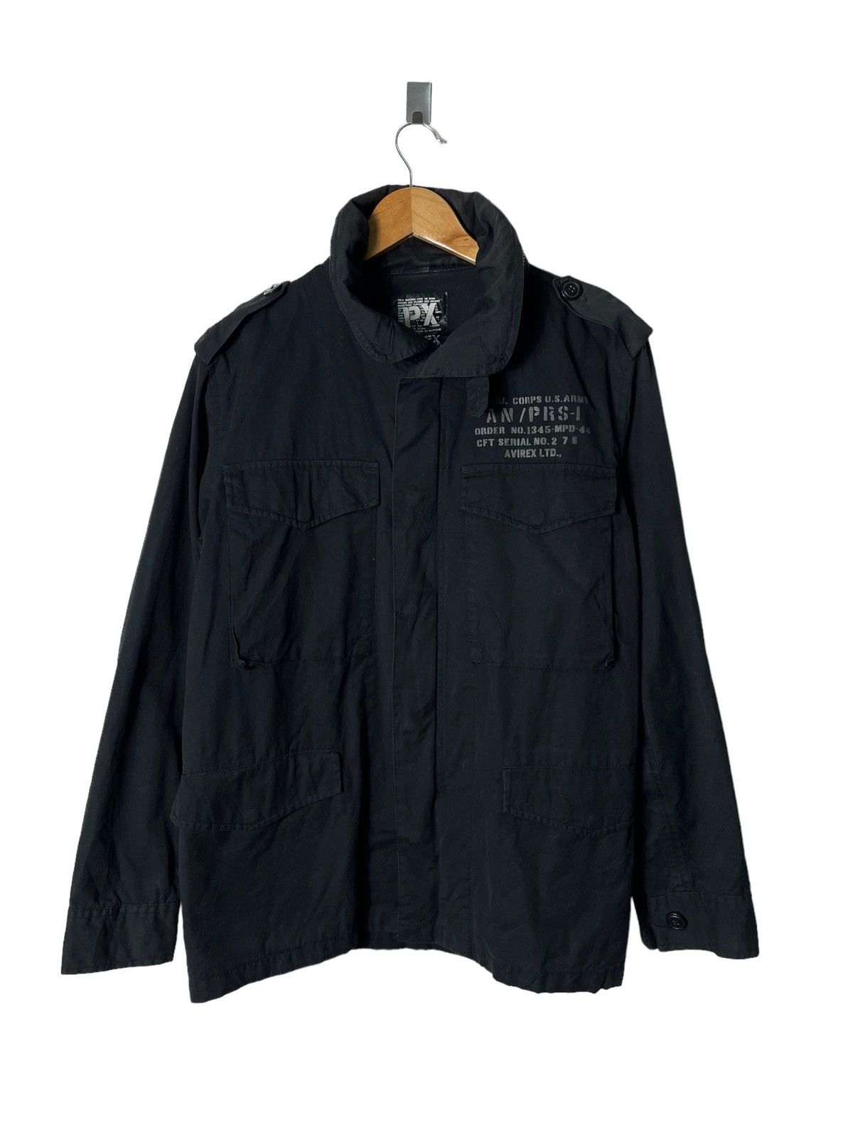 Avirex Utility Hoodie Jacket Zipper