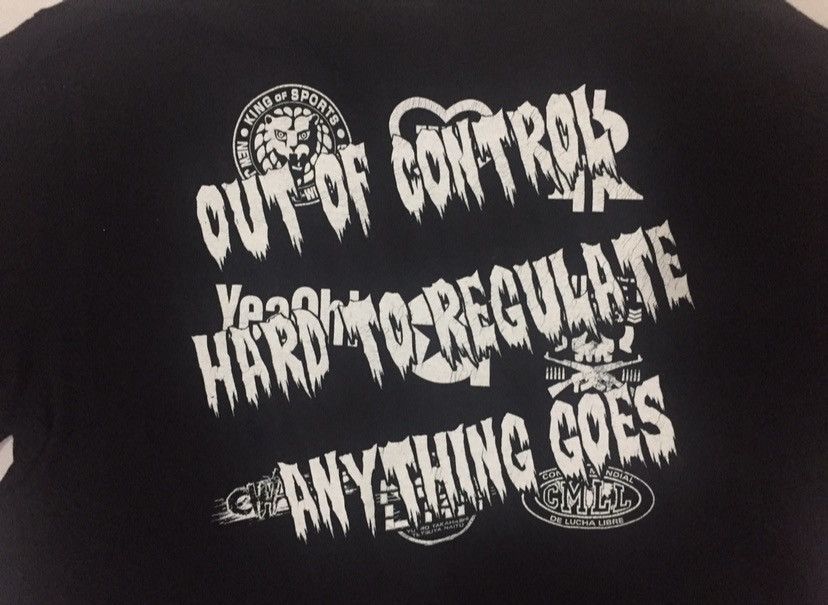 WWE NEW JAPAN PRO Wrestling Los Ingobernables Fits L to XL Size US L / EU 52-54 / 3 - 2 Thumbnail