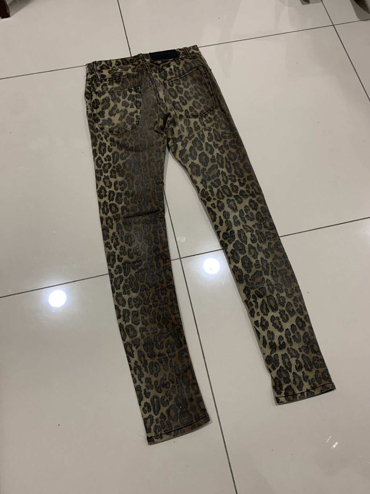 Designer × Hysteric Glamour × Japanese Brand HYSTERIC GLAMOUR CHEETAH MOTIVE DENIM PANTS Size 26" / US 2 / IT 38 - 11 Thumbnail