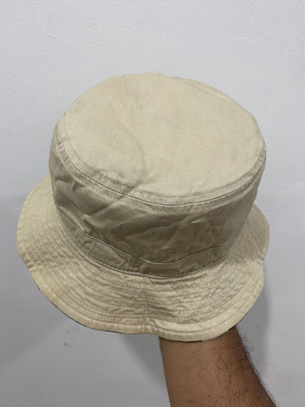 Japanese Brand Butterfly Overprinted Reversible Bucket Hat Size ONE SIZE - 6 Thumbnail