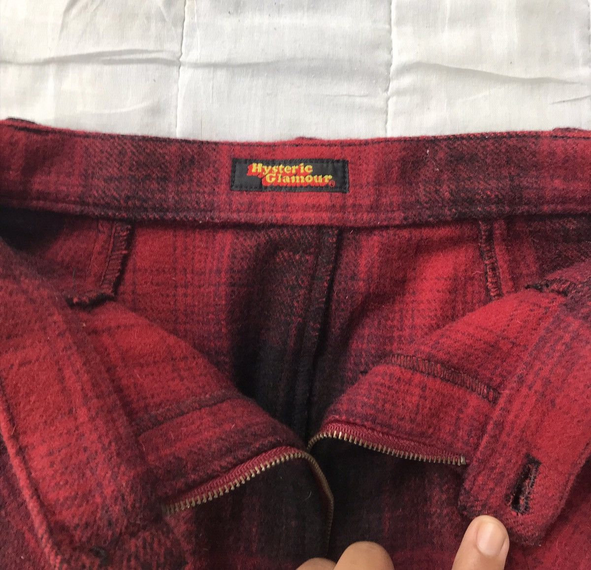 Hysteric Glamour × Seditionaries × Vintage Vintage Hysteric Glamour wool tartan seditioneries skirt Size 29" - 10 Thumbnail