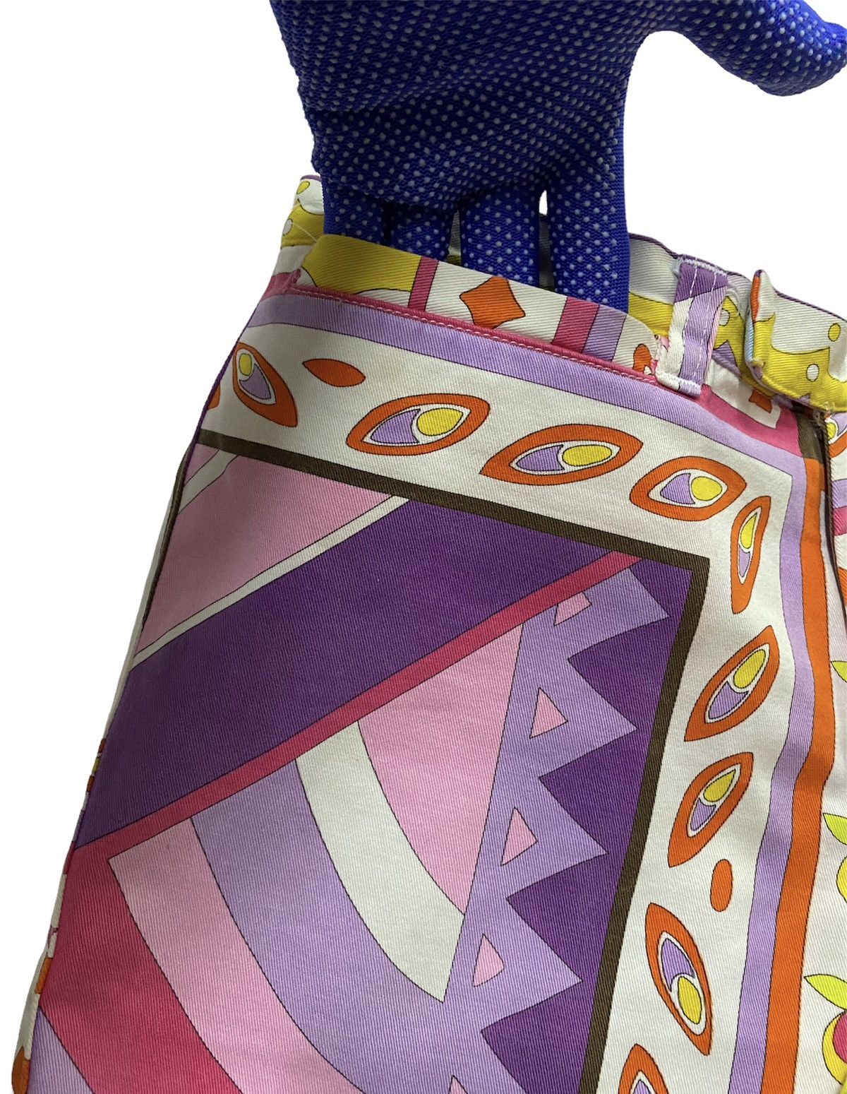 Designer × Dolce & Gabbana Vintage Dolce & Gabana Multicolour Psychedelic Shorts Pants Size US 30 / EU 46 - 16 Thumbnail