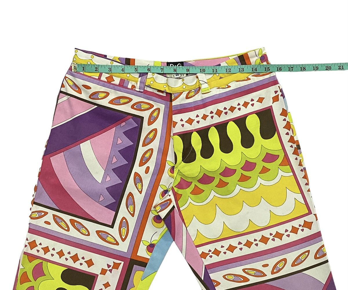 Designer × Dolce & Gabbana Vintage Dolce & Gabana Multicolour Psychedelic Shorts Pants Size US 30 / EU 46 - 4 Thumbnail