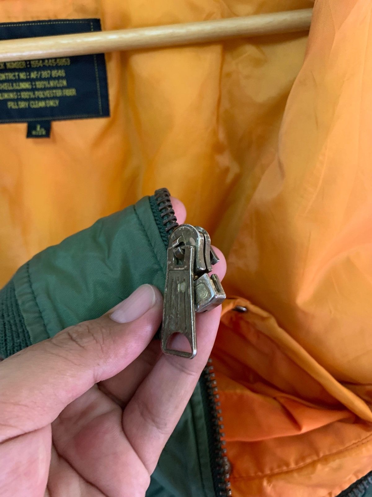 Japanese Brand × Vintage Vintage Military Bomber Flight Jacket Size US L / EU 52-54 / 3 - 8 Thumbnail