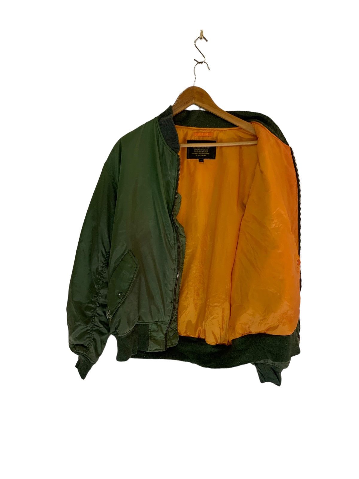 Japanese Brand × Vintage Vintage Military Bomber Flight Jacket Size US L / EU 52-54 / 3 - 7 Thumbnail