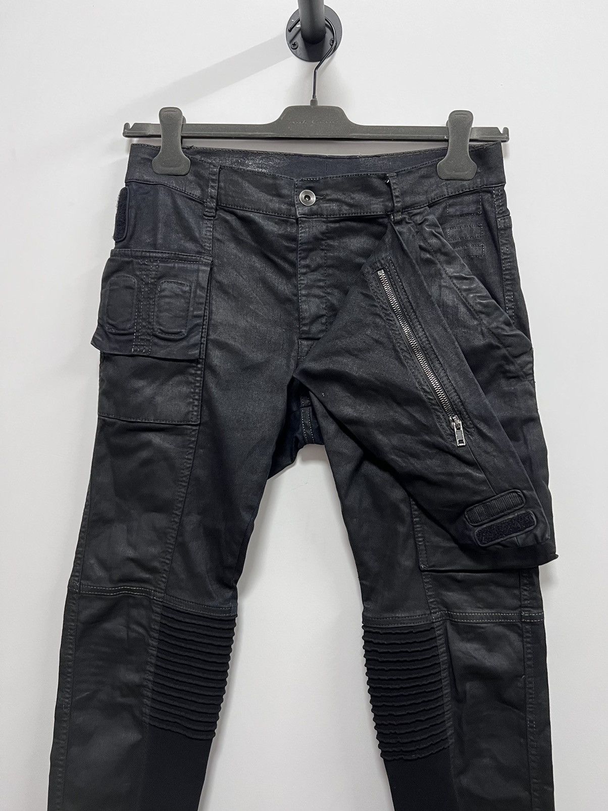 Rick Owens Drkshdw Rick owens drkshdw waxed Memphis cut jeans sz32 Size US 32 / EU 48 - 4 Thumbnail
