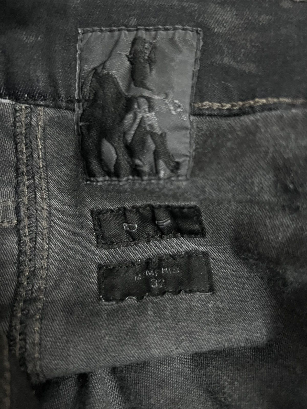 Rick Owens Drkshdw Rick owens drkshdw waxed Memphis cut jeans sz32 Size US 32 / EU 48 - 7 Thumbnail
