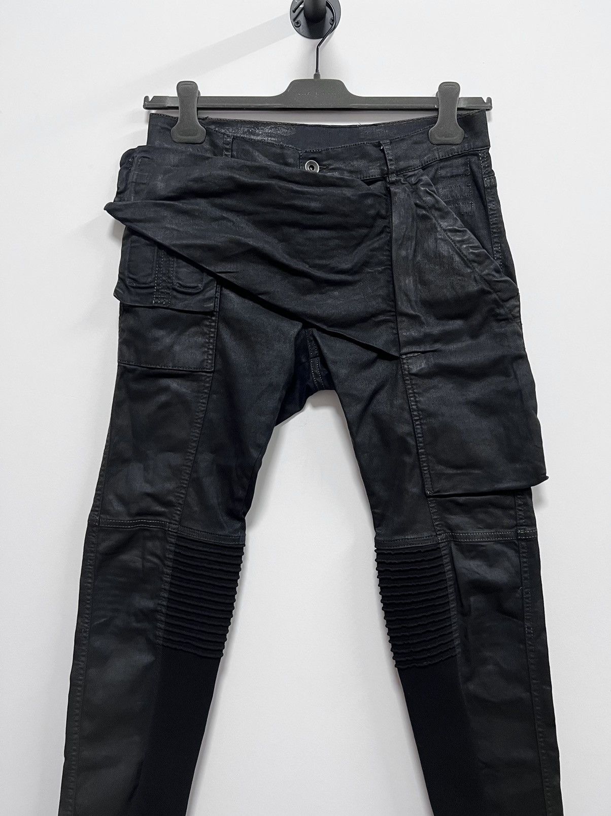 Rick Owens Drkshdw Rick owens drkshdw waxed Memphis cut jeans sz32 Size US 32 / EU 48 - 2 Thumbnail