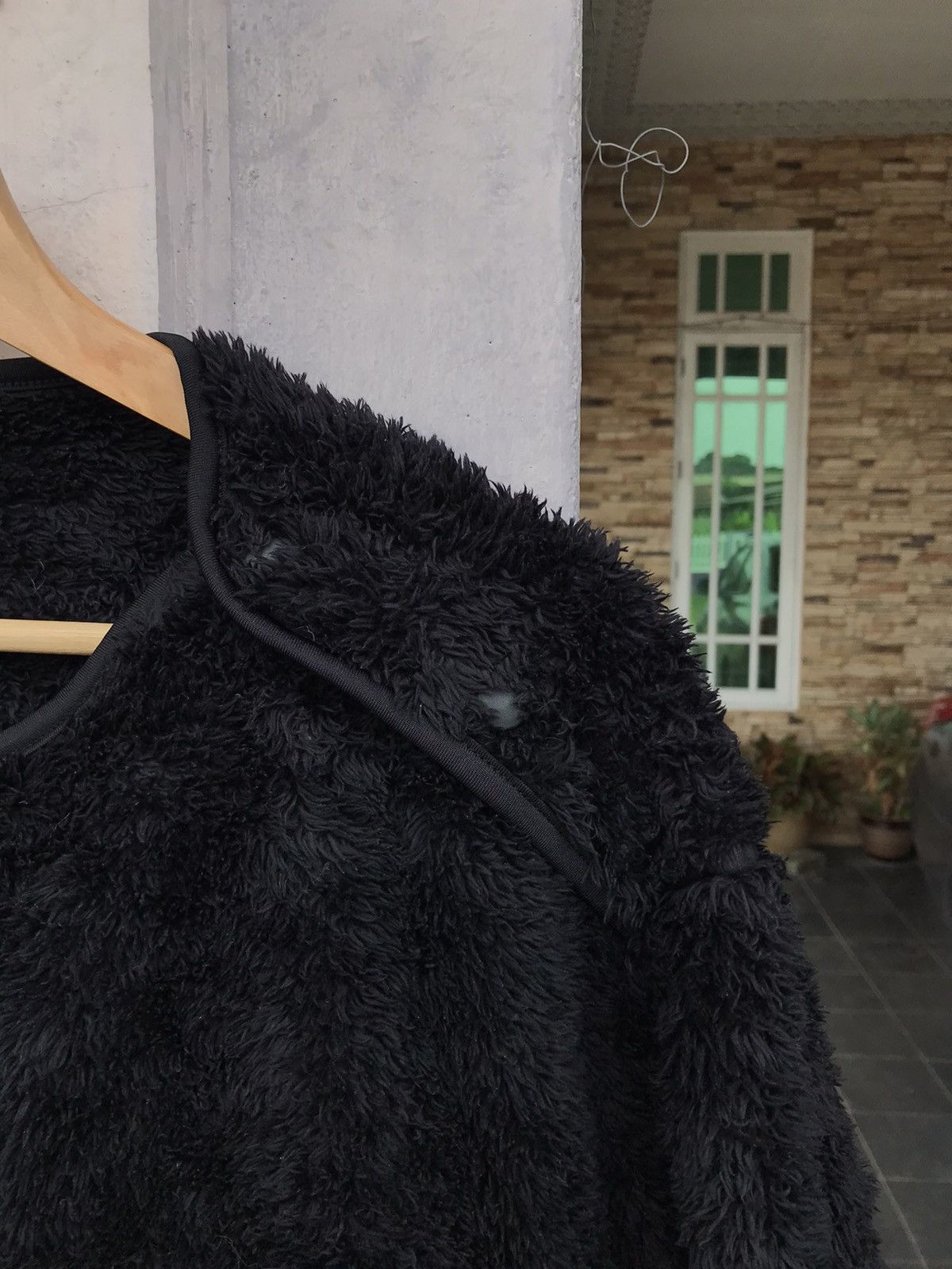 Japanese Brand 🔥Rare🔥 Uniqlo Furry Zipper Pocket Sweater Size US XL / EU 56 / 4 - 3 Thumbnail