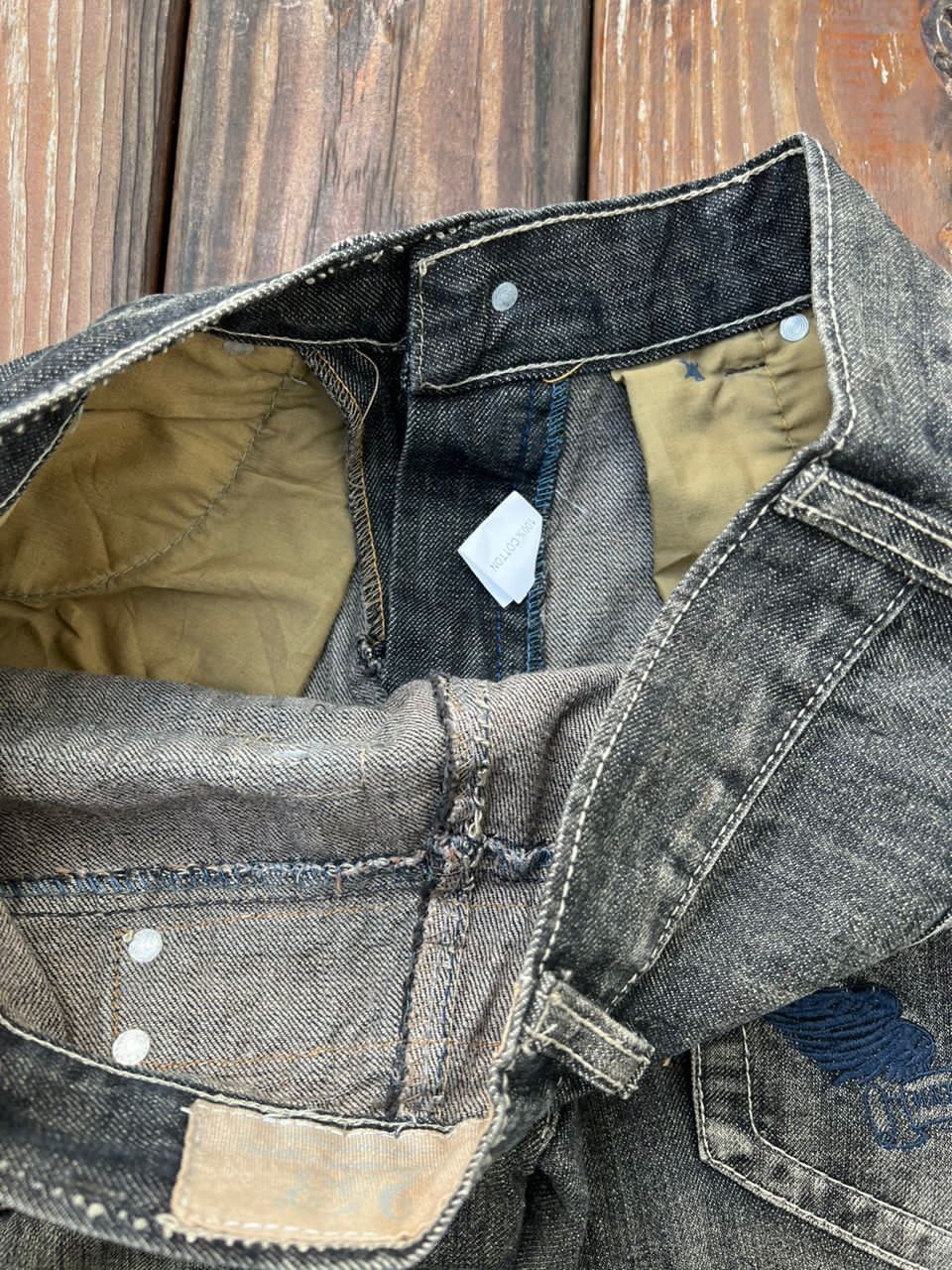 Robins Jeans Japanese Brand Robins Jeans Nice Design Size 31 Size US 31 - 18 Thumbnail