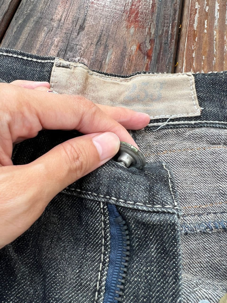 Robins Jeans Japanese Brand Robins Jeans Nice Design Size 31 Size US 31 - 7 Thumbnail