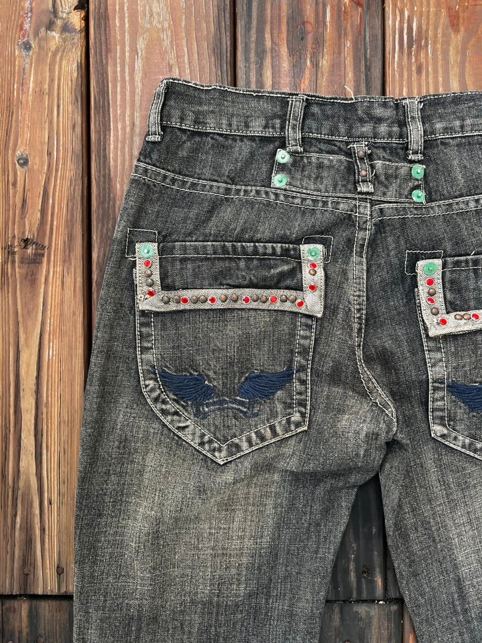 Robins Jeans Japanese Brand Robins Jeans Nice Design Size 31 Size US 31 - 14 Thumbnail