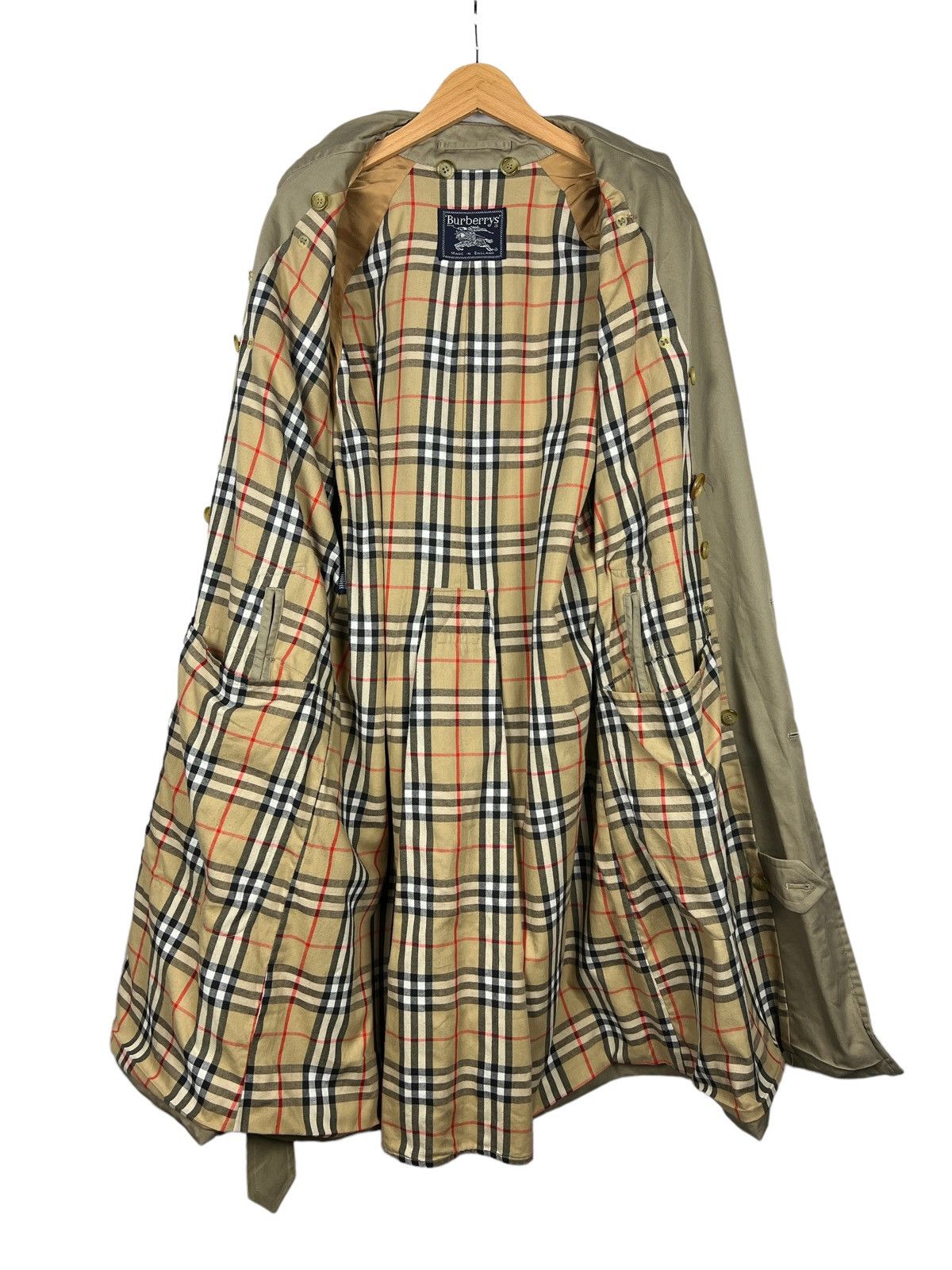 Burberry Vintage Burberrys 🏴󠁧󠁢󠁥󠁮󠁧󠁿 Double Breasted Trench Coat Size US M / EU 48-50 / 2 - 10 Thumbnail