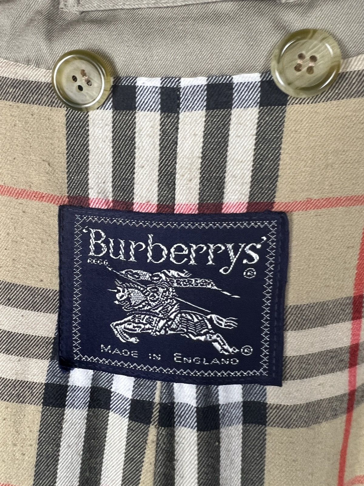 Burberry Vintage Burberrys 🏴󠁧󠁢󠁥󠁮󠁧󠁿 Double Breasted Trench Coat Size US M / EU 48-50 / 2 - 13 Thumbnail