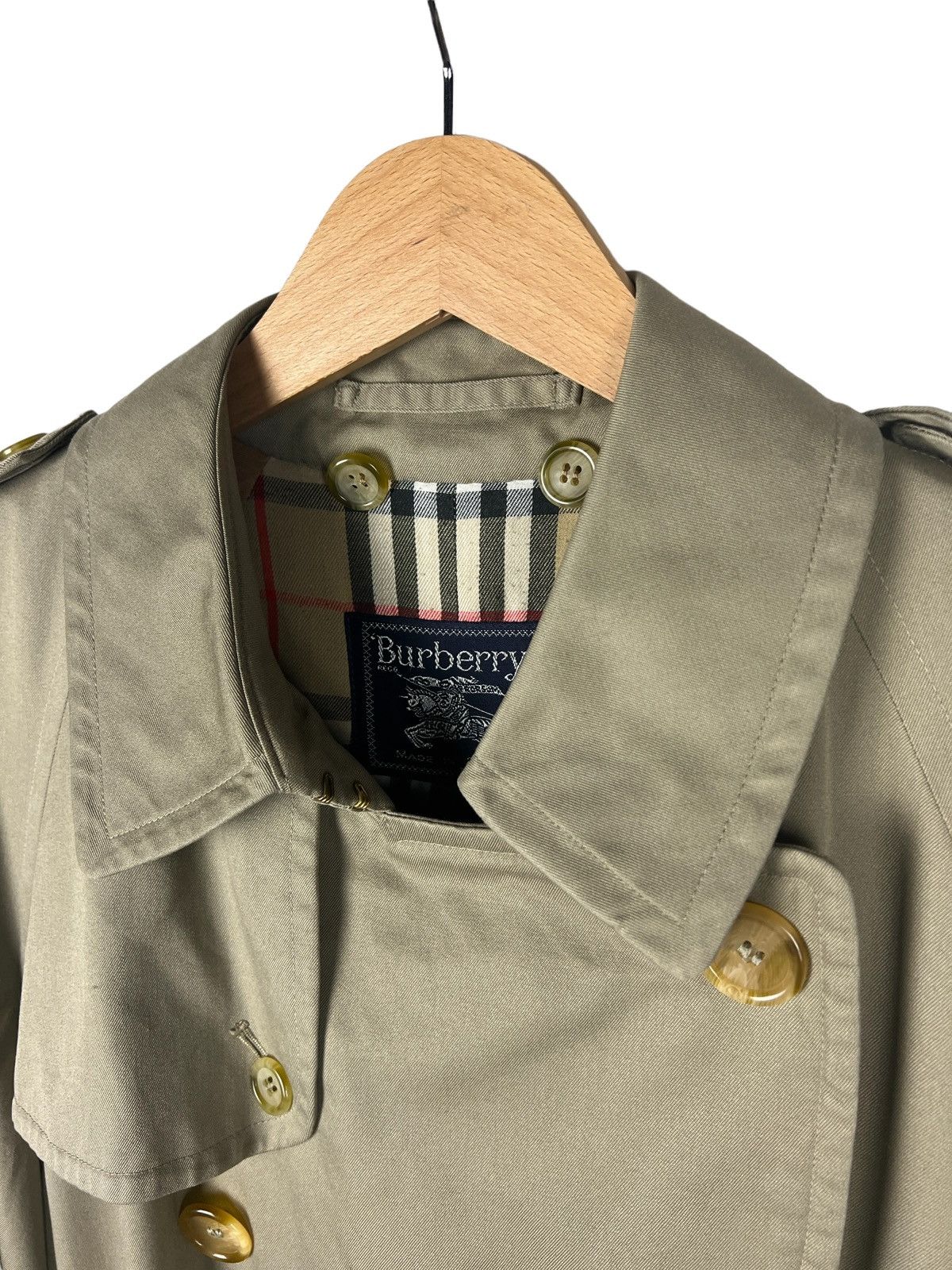 Burberry Vintage Burberrys 🏴󠁧󠁢󠁥󠁮󠁧󠁿 Double Breasted Trench Coat Size US M / EU 48-50 / 2 - 6 Thumbnail