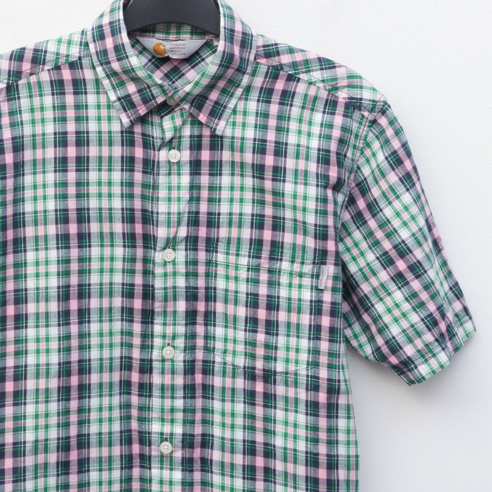 Carhartt × Carhartt Wip Rugged Outdoor Wear S Casual Shirt Formal Button Plaid Check Size US S / EU 44-46 / 1 - 2 Thumbnail